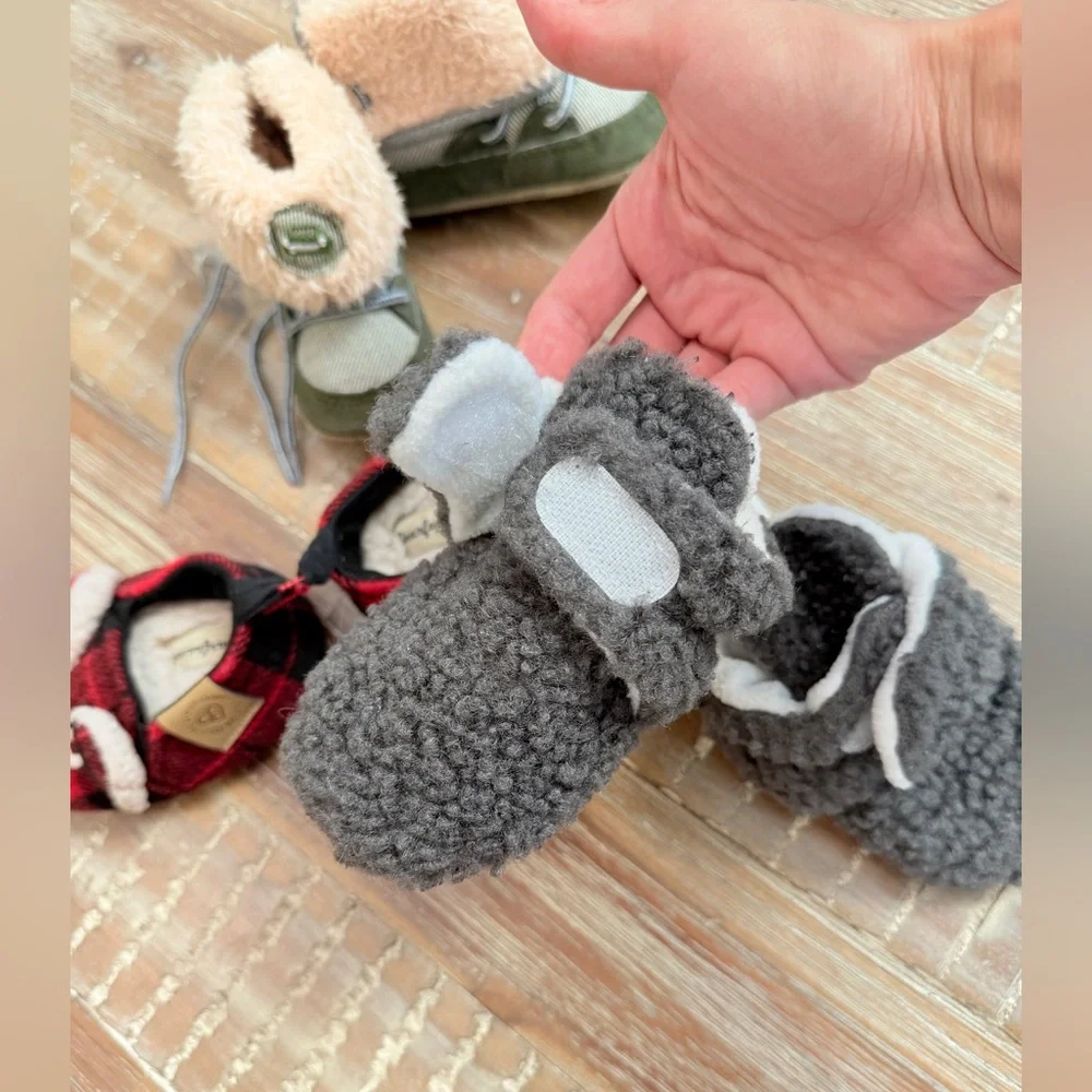 Baby infant fall winter shoes bundle